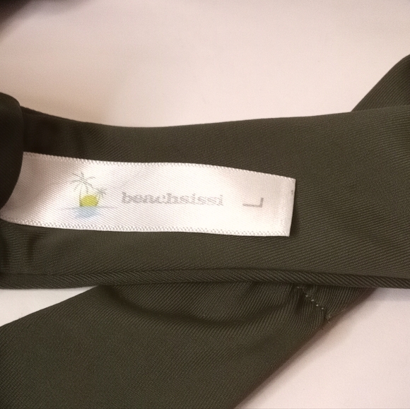 Beachsissi Women's Large 12/14 Olive Green Bikini Two Piece - Picture 2 of 5